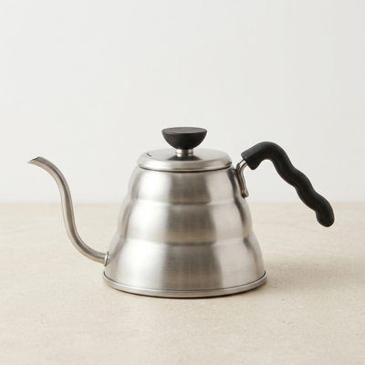 Hario V60 Buono Gooseneck Kettle 1.0L — Stainless Steel, Induction Safe